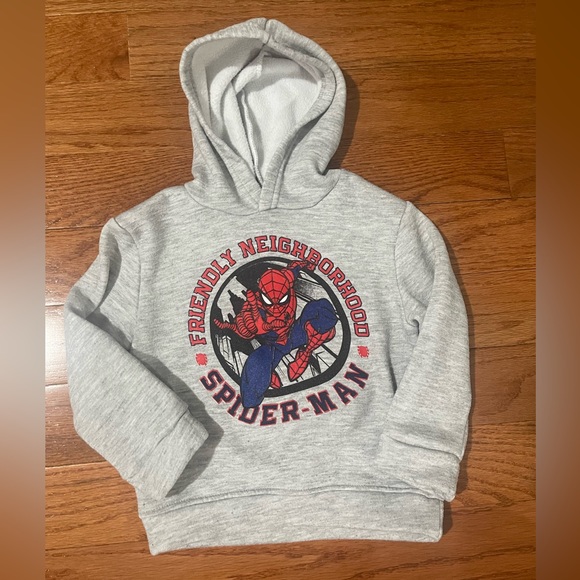 Toddler Spiderman Hoodie - 3T - Picture 5 of 5